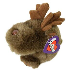Swibco Puffkins Gus the Brown Moose Plush Stuffed Animal Toy w/Tag Vintage